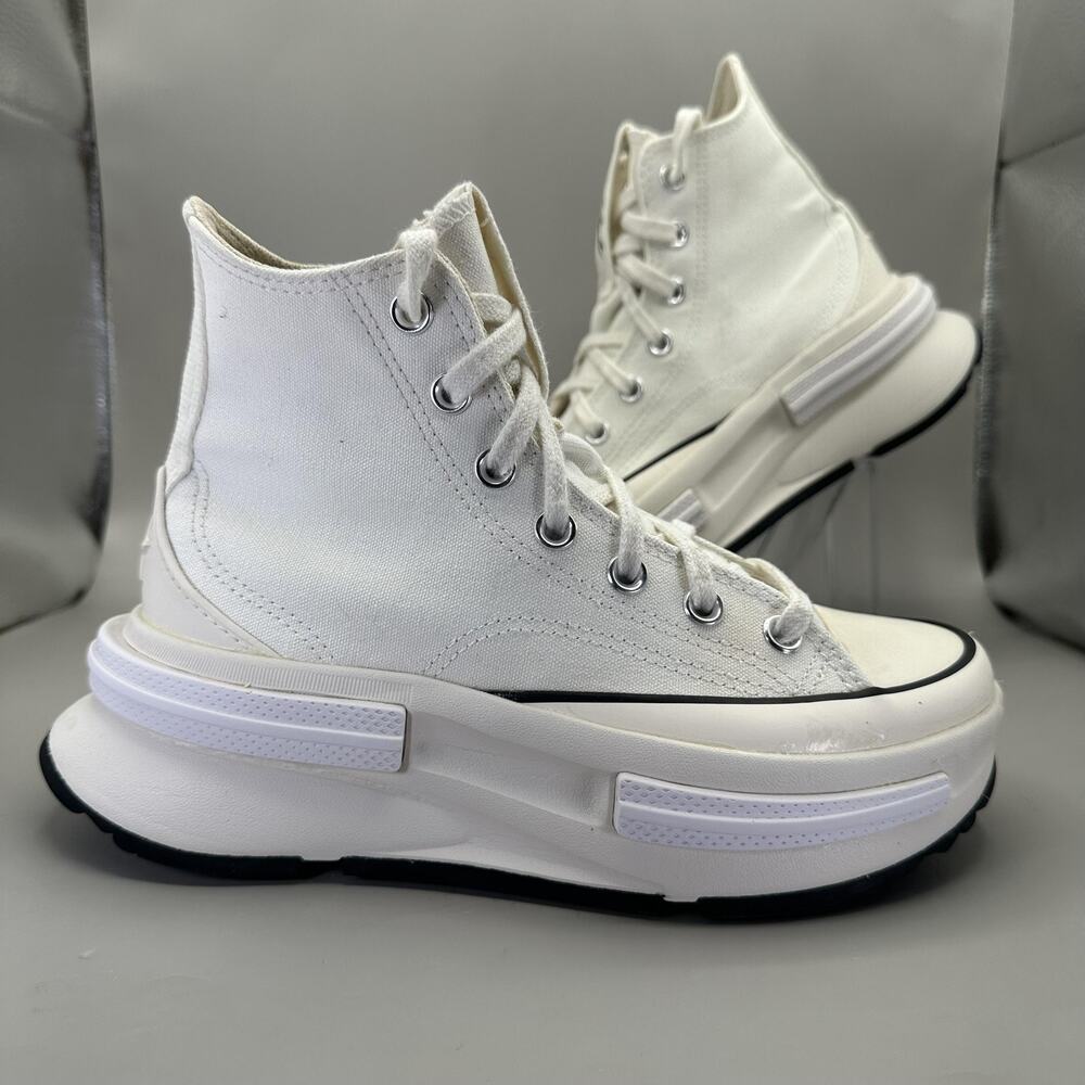 Converse Run Star Legacy CX Platform High Top Shoes Chuck Womens 5.5 White